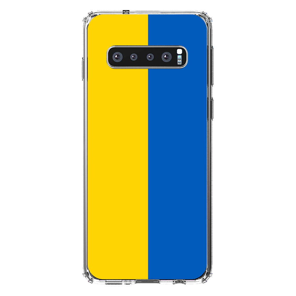 Ukraine Flag Clear Shockproof iPhone Case, view 16