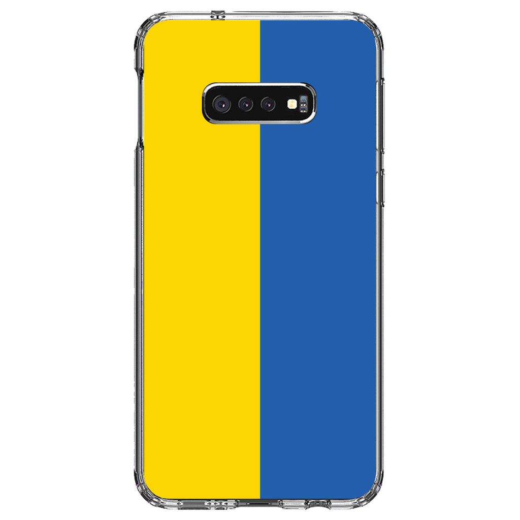 Ukraine Flag Clear Shockproof iPhone Case, view 18