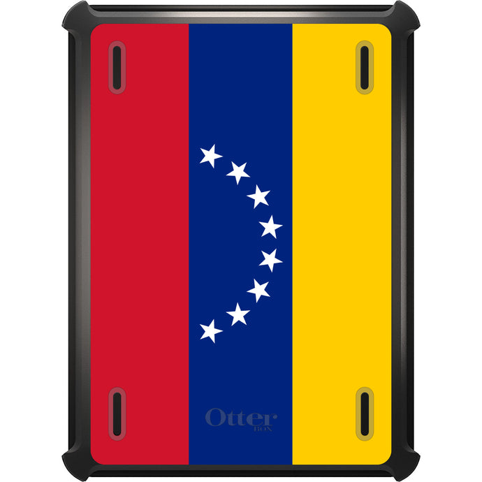 DistinctInk™ OtterBox Defender Series Case for Apple iPad / iPad Pro / iPad Air / iPad Mini - Venezuela Flag