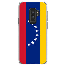 DistinctInk® Clear Shockproof Hybrid Case for Apple iPhone / Samsung Galaxy / Google Pixel - Venezuela Flag Red Blue Yellow