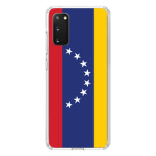 DistinctInk® Clear Shockproof Hybrid Case for Apple iPhone / Samsung Galaxy / Google Pixel - Venezuela Flag Red Blue Yellow