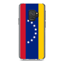 DistinctInk® Clear Shockproof Hybrid Case for Apple iPhone / Samsung Galaxy / Google Pixel - Venezuela Flag Red Blue Yellow