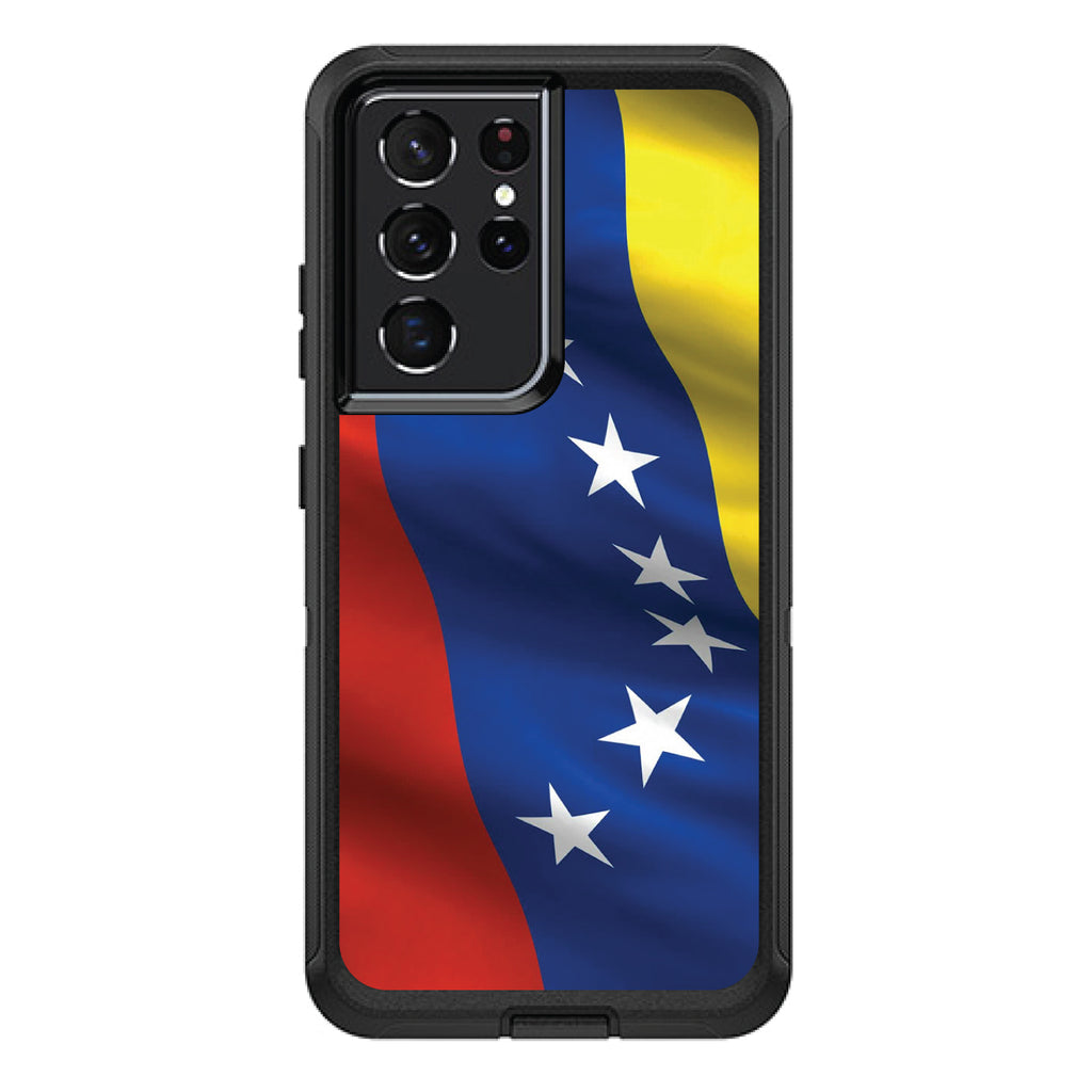 Venezuela Waving Flag OtterBox Defender Case for iPhone & Galaxy, view 7
