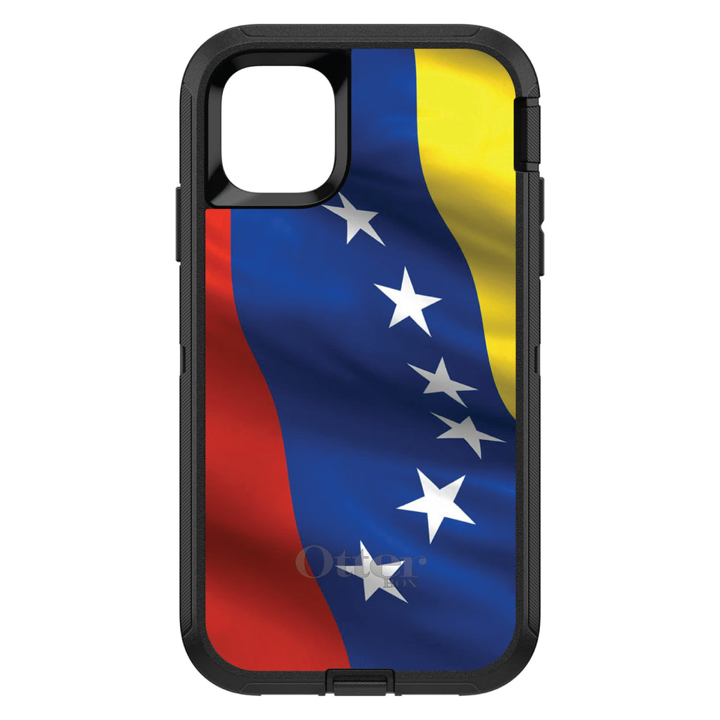 Venezuela Waving Flag OtterBox Defender Case for iPhone & Galaxy, view 2
