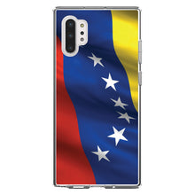DistinctInk® Clear Shockproof Hybrid Case for Apple iPhone / Samsung Galaxy / Google Pixel - Venezuela Waving Flag Red Blue Yellow
