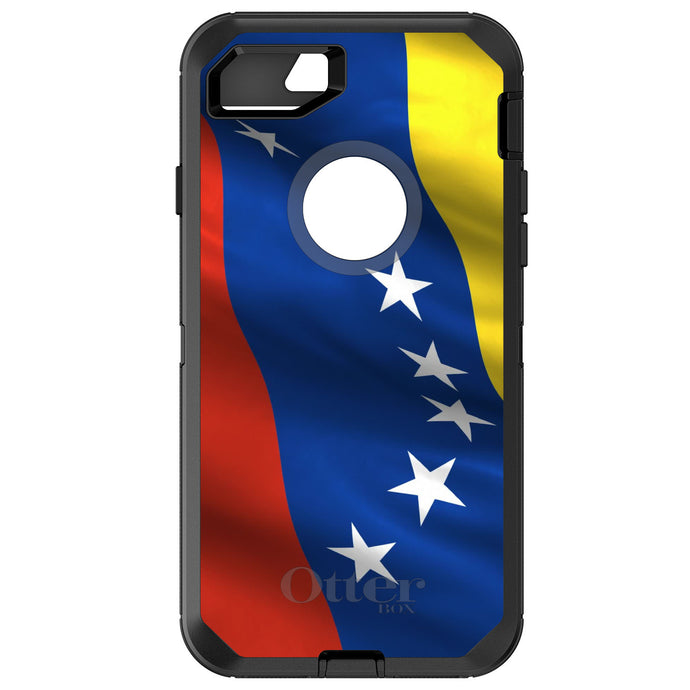 DistinctInk™ OtterBox Defender Series Case for Apple iPhone / Samsung Galaxy / Google Pixel - Venezuela Waving Flag
