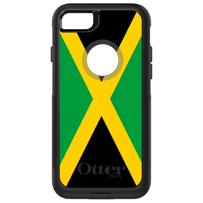 DistinctInk OtterBox Commuter Series Case for Apple iPhone or Samsung Galaxy - Jamaica Flag