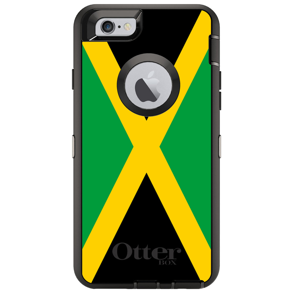 Jamaica Flag OtterBox Defender Case for iPhone & Galaxy, view 4