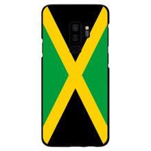 DistinctInk® Hard Plastic Snap-On Case for Apple iPhone or Samsung Galaxy - Jamaica Flag