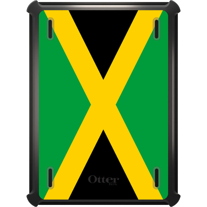 DistinctInk™ OtterBox Defender Series Case for Apple iPad / iPad Pro / iPad Air / iPad Mini - Jamaica Flag