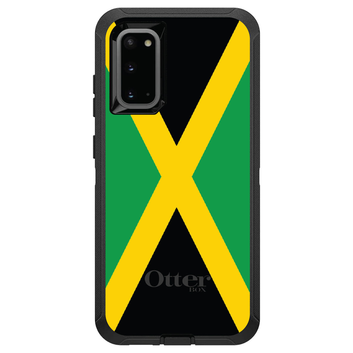 Jamaica Flag OtterBox Defender Case for iPhone & Galaxy, view 8