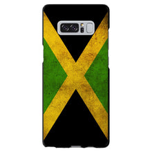 DistinctInk® Hard Plastic Snap-On Case for Apple iPhone or Samsung Galaxy - Jamaica Old Flag