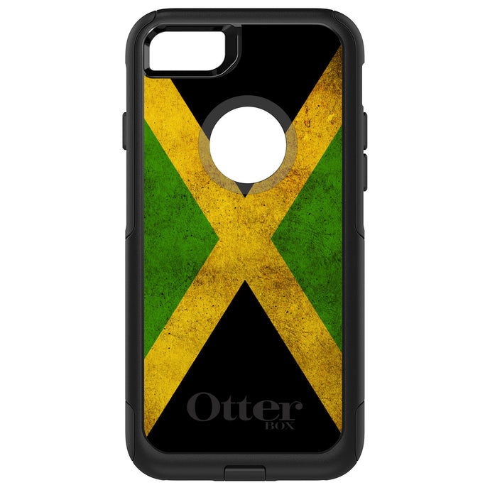 DistinctInk OtterBox Commuter Series Case for Apple iPhone or Samsung Galaxy - Jamaica Old Flag
