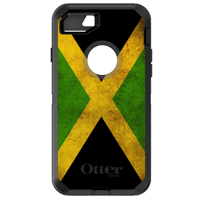 DistinctInk™ OtterBox Defender Series Case for Apple iPhone / Samsung Galaxy / Google Pixel - Jamaica Old Flag