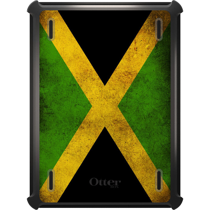 DistinctInk™ OtterBox Defender Series Case for Apple iPad / iPad Pro / iPad Air / iPad Mini - Jamaica Old Flag