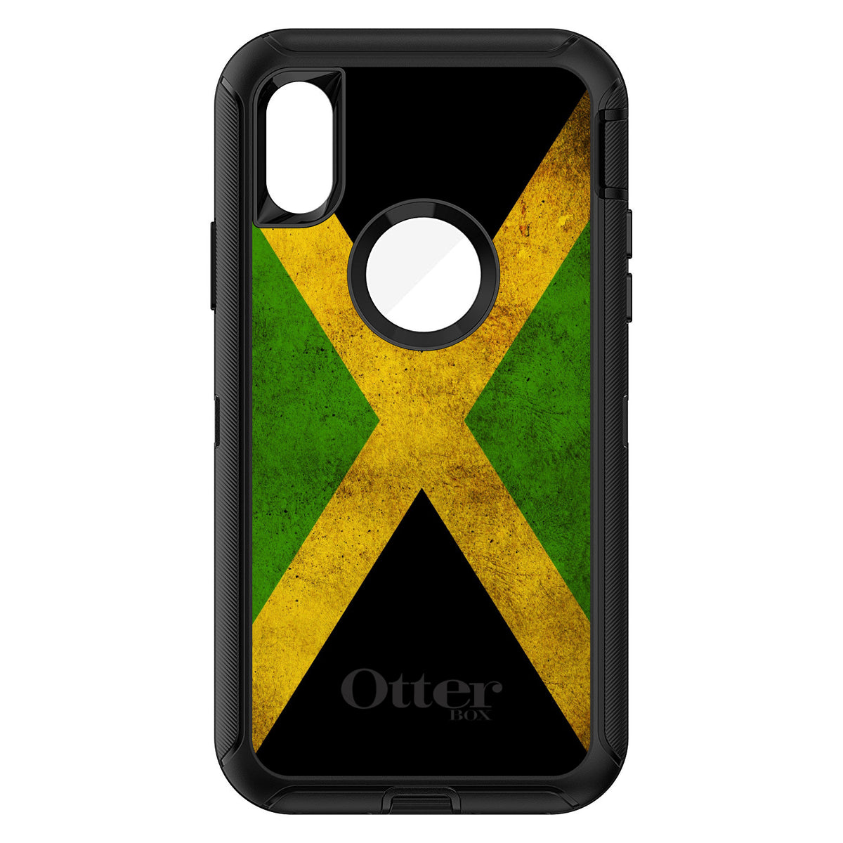 Jamaica Old Flag OtterBox Defender Case for iPhone & Galaxy, view 3