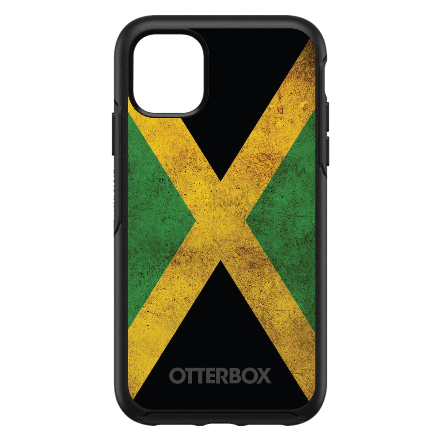 DistinctInk™ OtterBox Symmetry Series Case for Apple iPhone / Samsung Galaxy / Google Pixel - Jamaica Old Flag