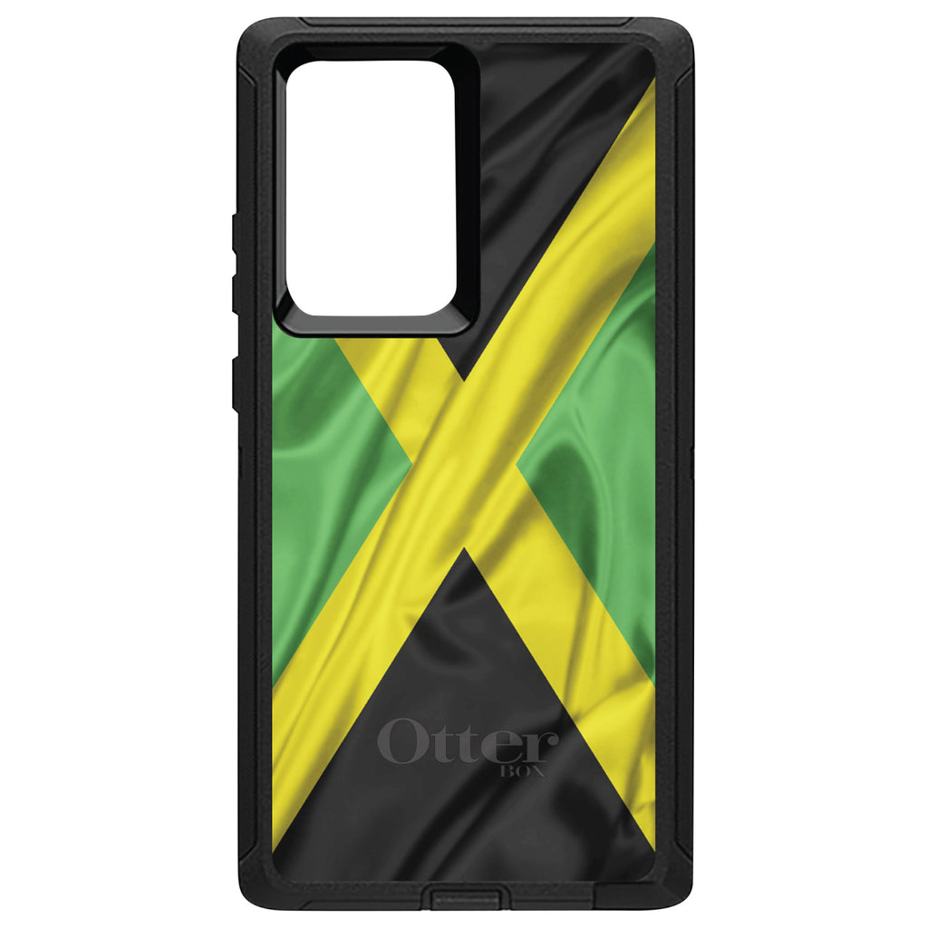 Jamaica Waving Flag OtterBox Defender Case for iPhone & Galaxy, view 13