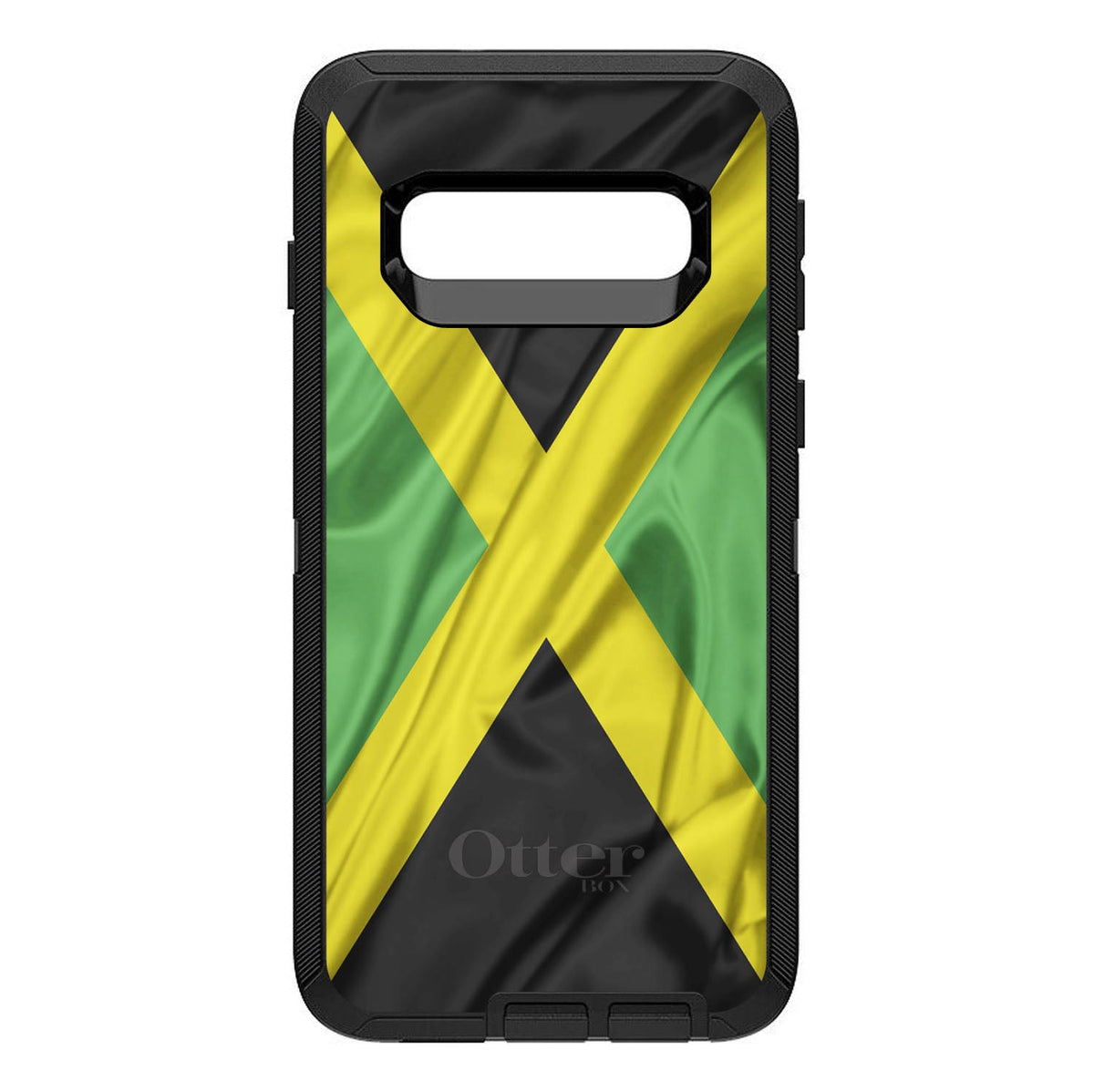 Jamaica Waving Flag OtterBox Defender Case for iPhone & Galaxy, view 9