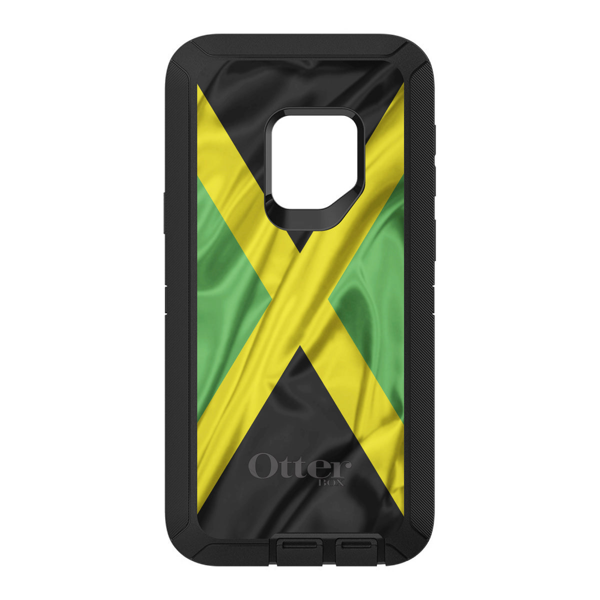 Jamaica Waving Flag OtterBox Defender Case for iPhone & Galaxy, view 11
