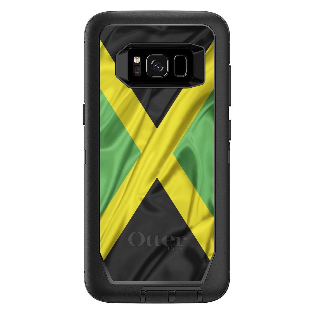 Jamaica Waving Flag OtterBox Defender Case for iPhone & Galaxy, view 12