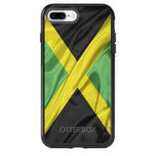 DistinctInk™ OtterBox Symmetry Series Case for Apple iPhone / Samsung Galaxy / Google Pixel - Jamaica Waving Flag