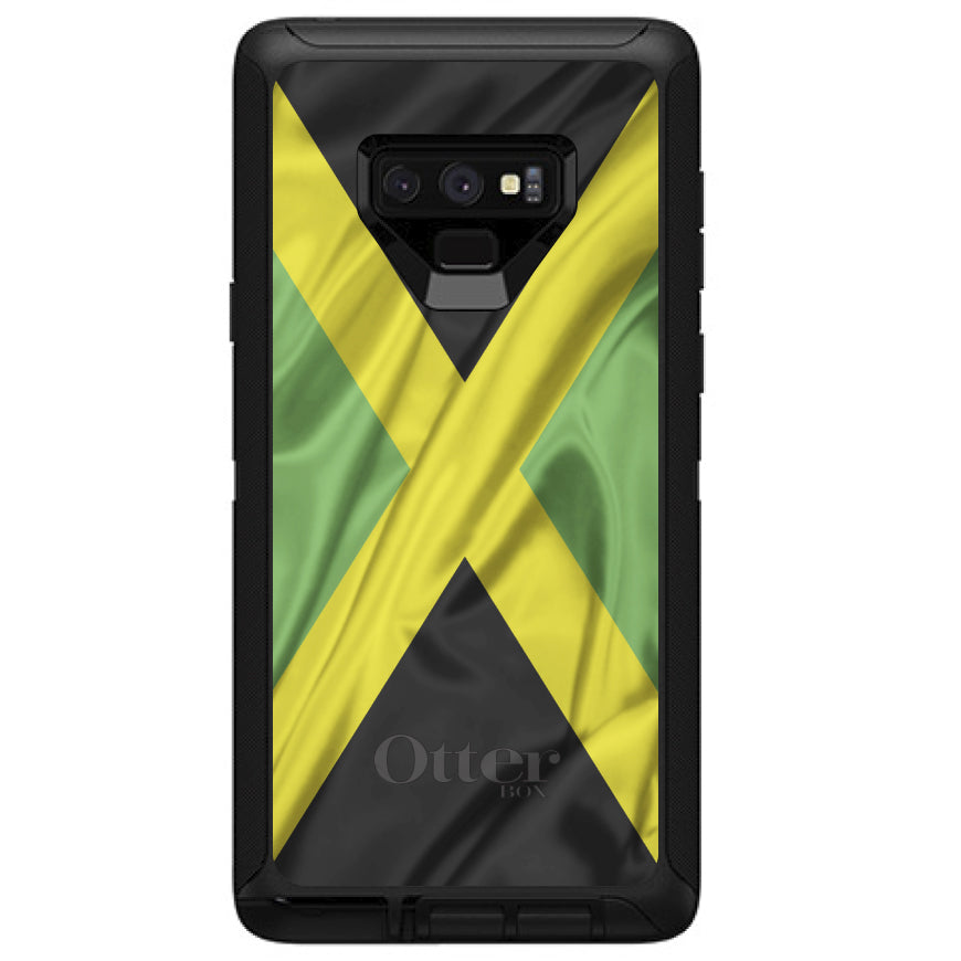 Jamaica Waving Flag OtterBox Defender Case for iPhone & Galaxy, view 16