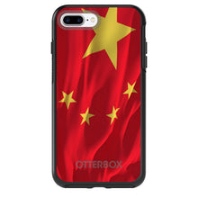 DistinctInk™ OtterBox Symmetry Series Case for Apple iPhone / Samsung Galaxy / Google Pixel - China Waving Flag Chinese