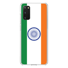 DistinctInk® Clear Shockproof Hybrid Case for Apple iPhone / Samsung Galaxy / Google Pixel - India Flag Indian