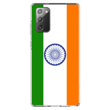 DistinctInk® Clear Shockproof Hybrid Case for Apple iPhone / Samsung Galaxy / Google Pixel - India Flag Indian