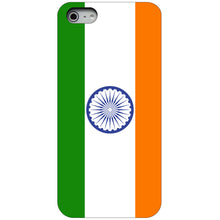 DistinctInk® Hard Plastic Snap-On Case for Apple iPhone or Samsung Galaxy - India Flag Indian