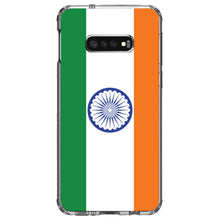 DistinctInk® Clear Shockproof Hybrid Case for Apple iPhone / Samsung Galaxy / Google Pixel - India Flag Indian