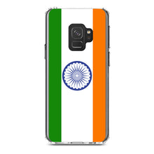 DistinctInk® Clear Shockproof Hybrid Case for Apple iPhone / Samsung Galaxy / Google Pixel - India Flag Indian