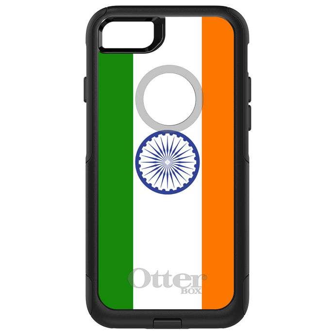 DistinctInk OtterBox Commuter Series Case for Apple iPhone or Samsung Galaxy - India Flag Indian