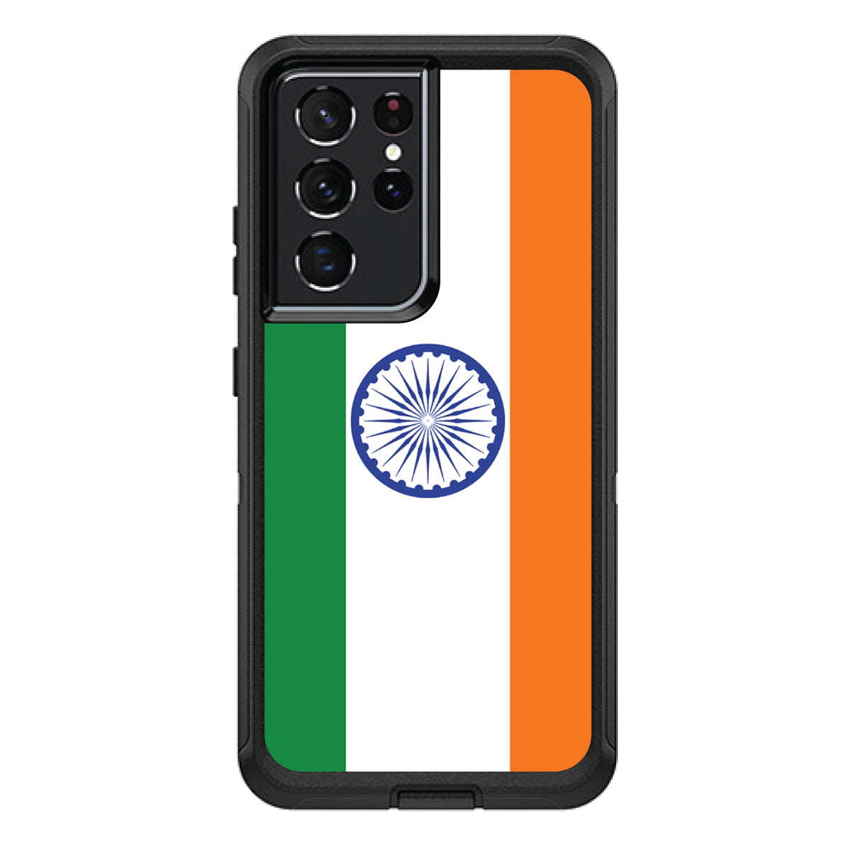 India Flag Indian OtterBox Defender Case for iPhone & Galaxy, view 7