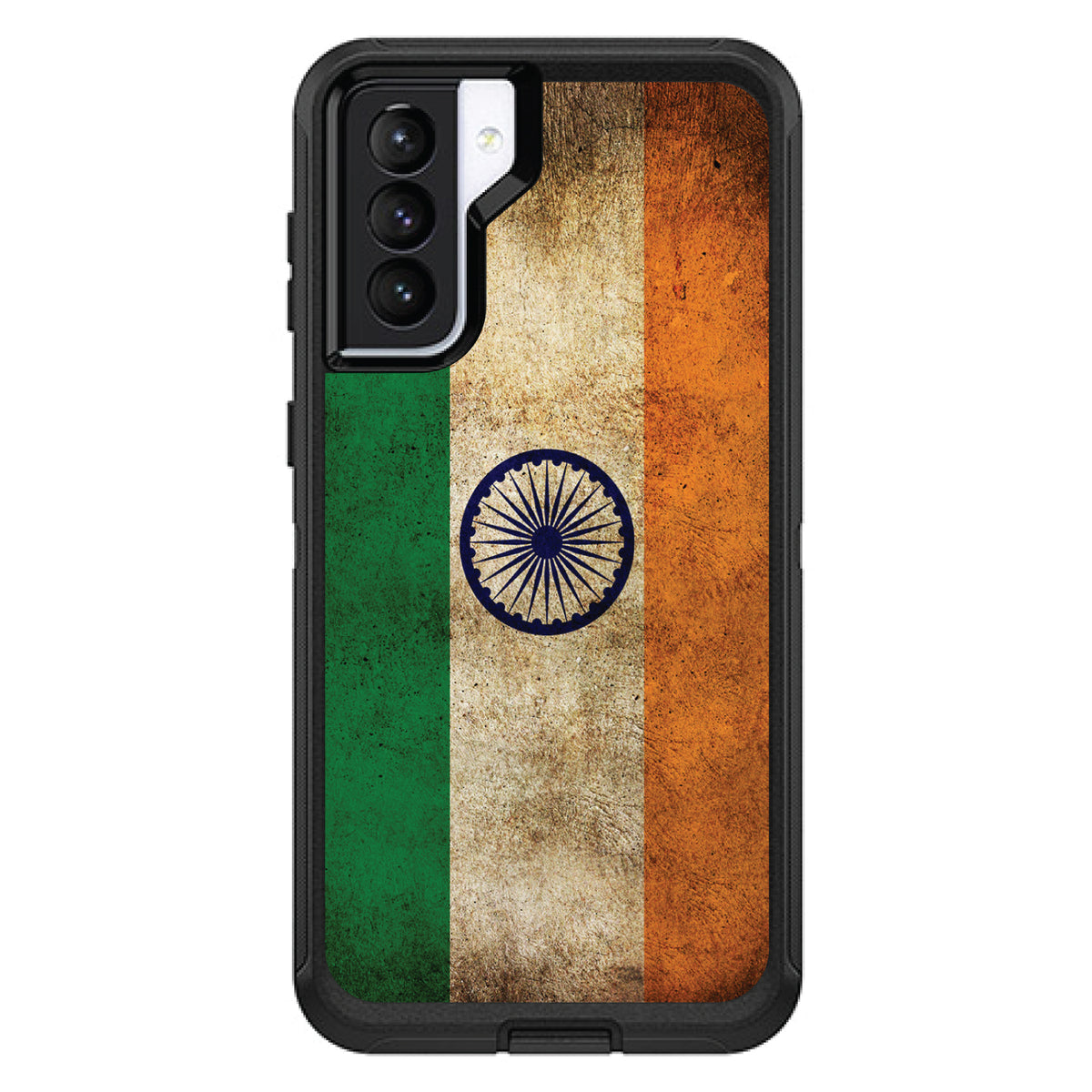 India Old Flag Indian OtterBox Defender Case for iPhone & Galaxy, view 5