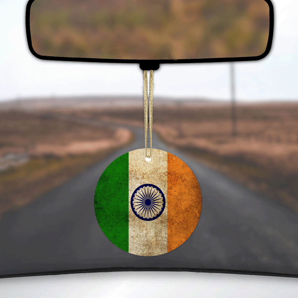 India Old Flag Indian Ceramic Ornament, view 3