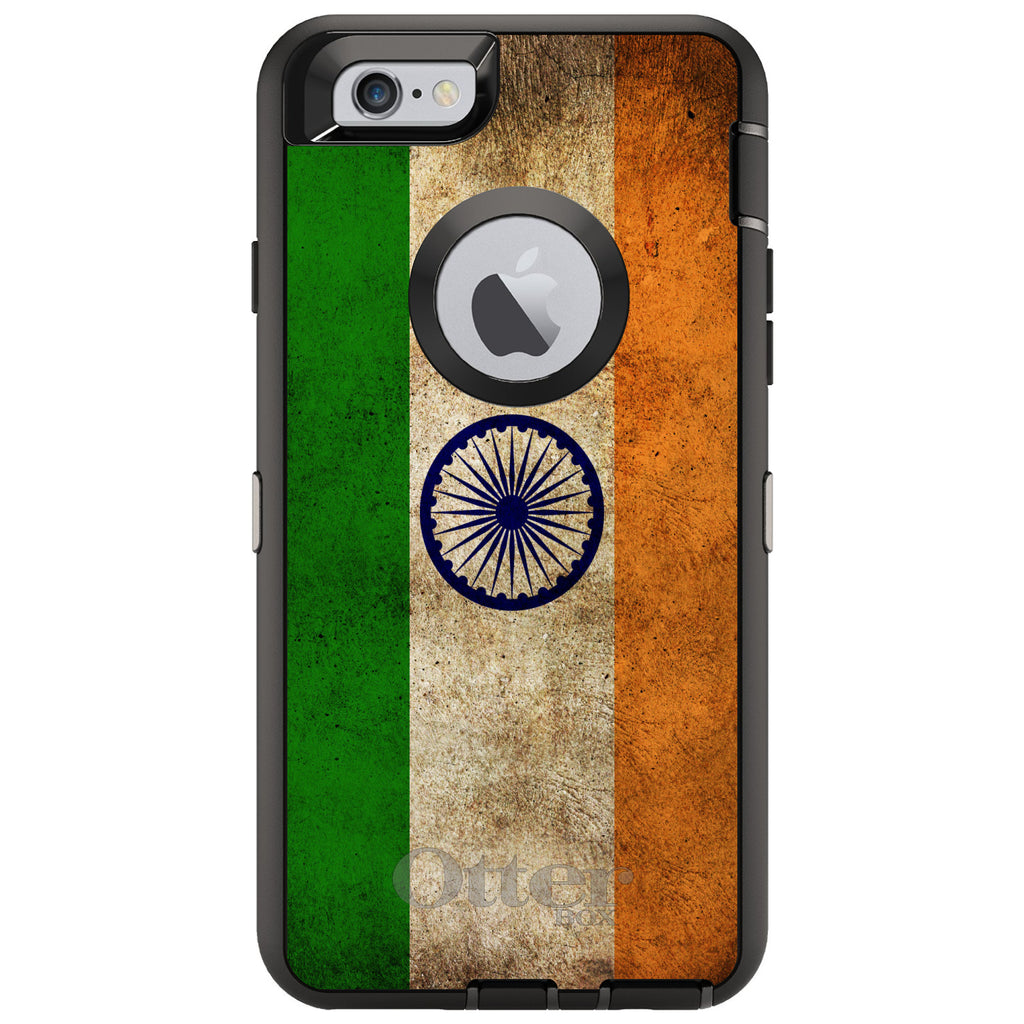 India Old Flag Indian OtterBox Defender Case for iPhone & Galaxy, view 4