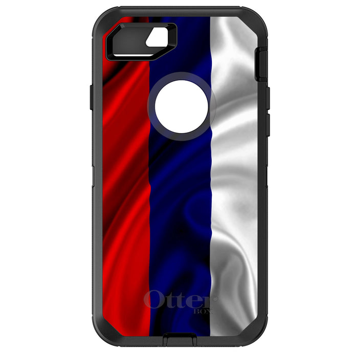 DistinctInk™ OtterBox Defender Series Case for Apple iPhone / Samsung Galaxy / Google Pixel - Russia Russian Waving Flag
