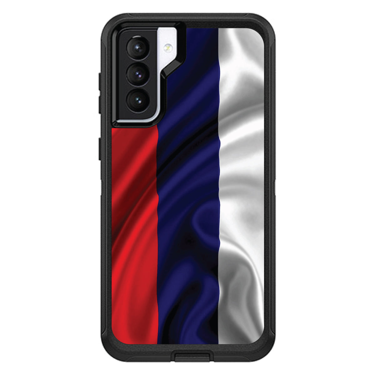 Russia Russian Waving Flag OtterBox Defender Case for iPhone & Galaxy, view 5