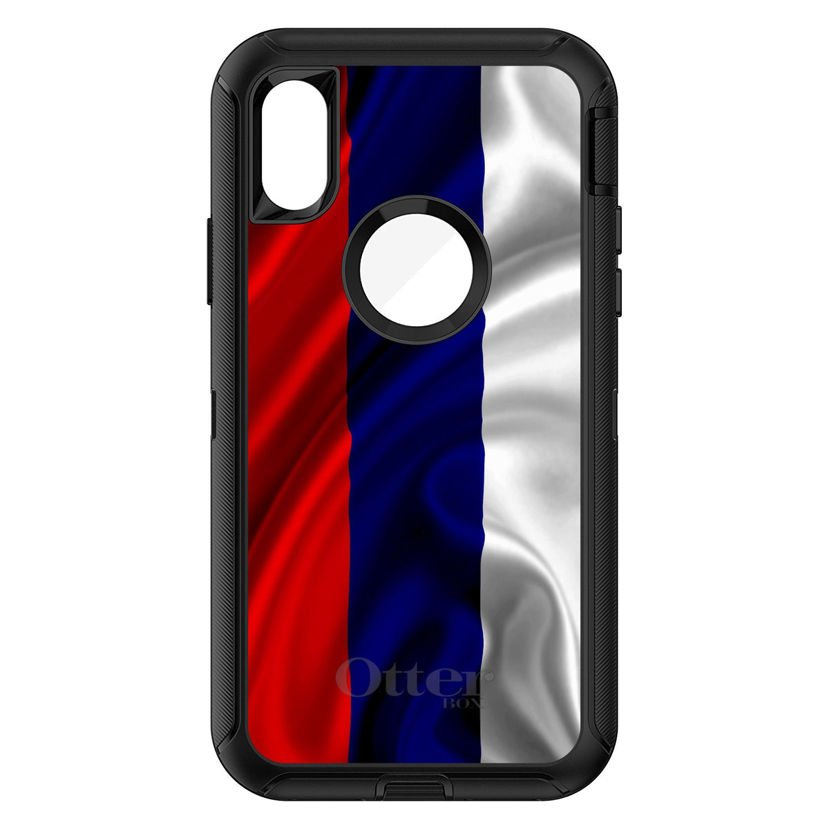 Russia Russian Waving Flag OtterBox Defender Case for iPhone & Galaxy, view 3