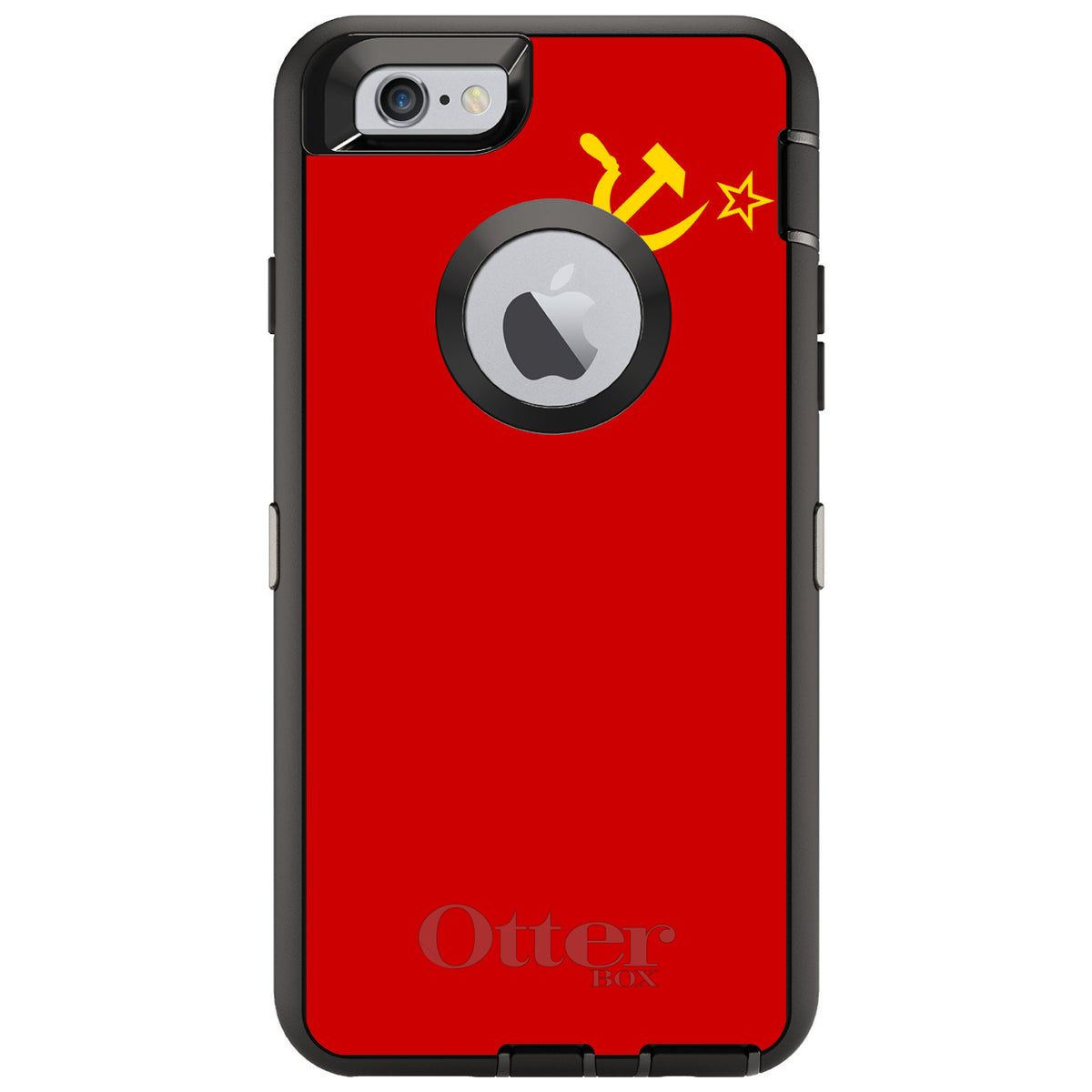 USSR Soviet Flag OtterBox Defender Case for iPhone & Galaxy, view 4