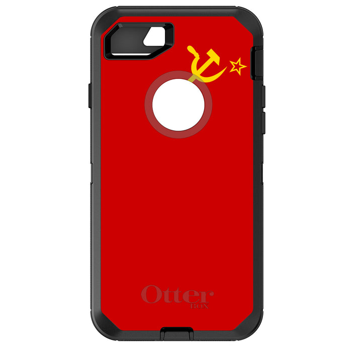 DistinctInk™ OtterBox Defender Series Case for Apple iPhone / Samsung Galaxy / Google Pixel - USSR Soviet Flag