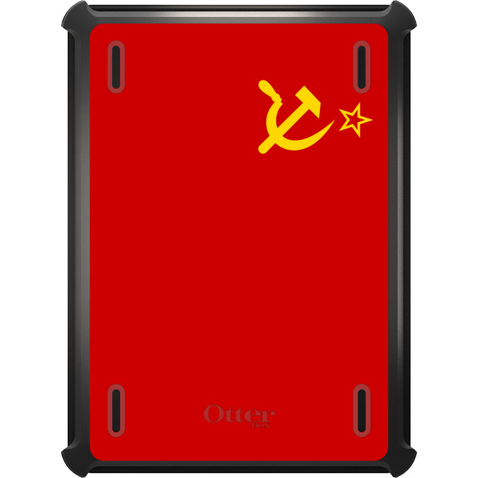 DistinctInk™ OtterBox Defender Series Case for Apple iPad / iPad Pro / iPad Air / iPad Mini - USSR Soviet Flag