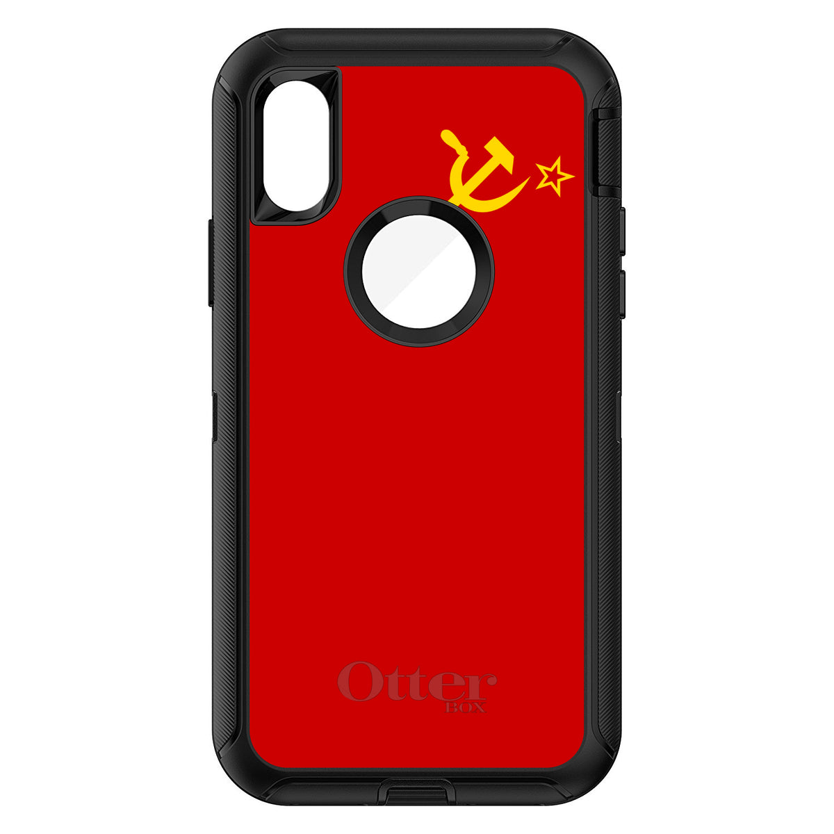 USSR Soviet Flag OtterBox Defender Case for iPhone & Galaxy, view 3