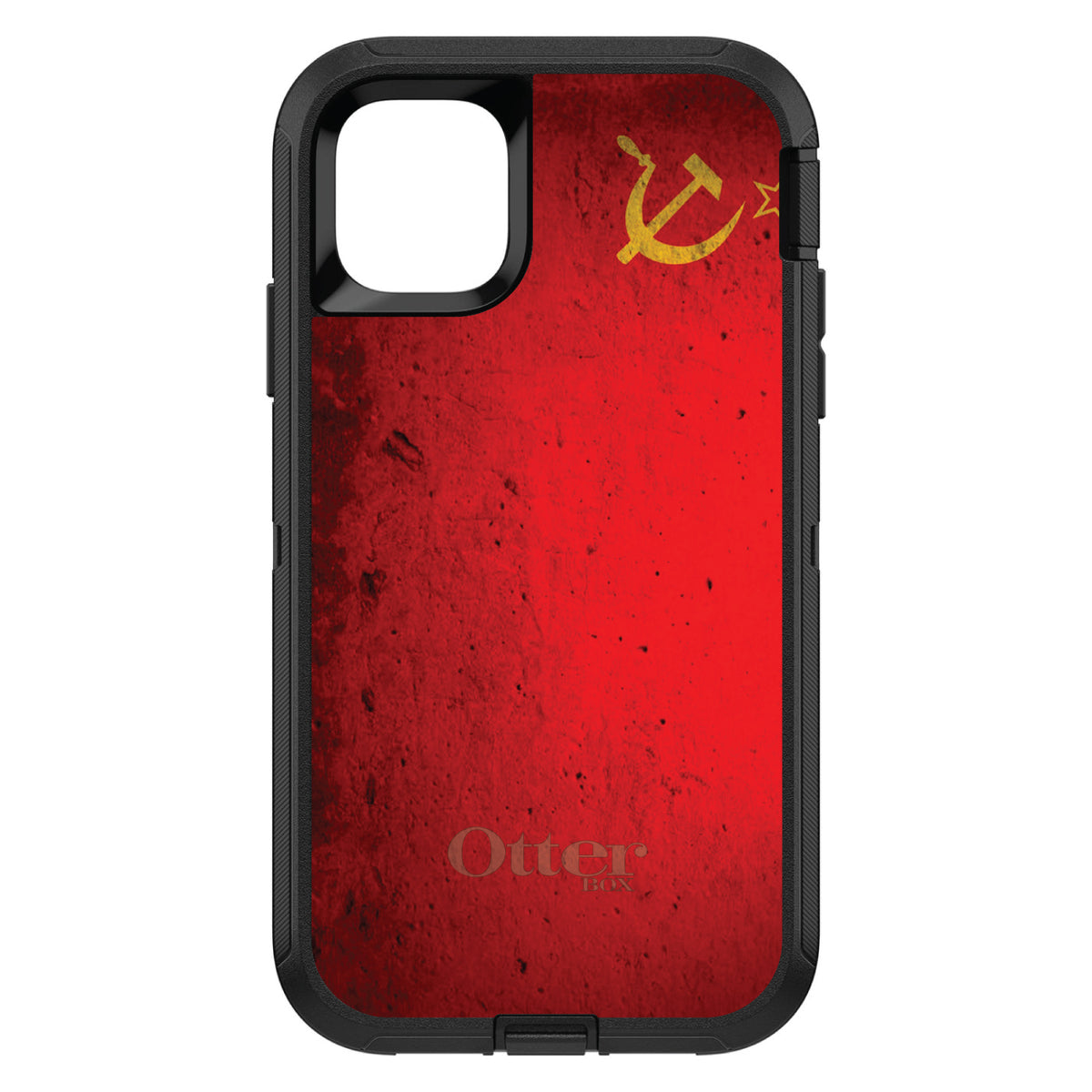 USSR Soviet Flag Old OtterBox Defender Case for iPhone & Galaxy, view 2