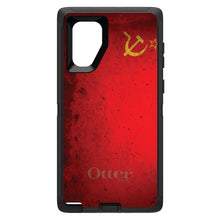 DistinctInk™ OtterBox Defender Series Case for Apple iPhone / Samsung Galaxy / Google Pixel - USSR Soviet Flag Old