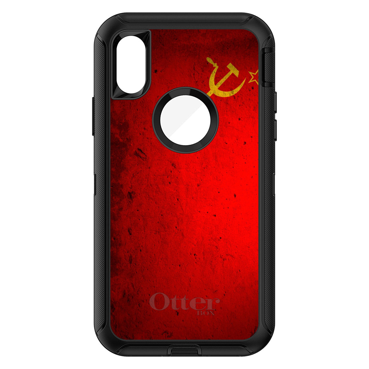 USSR Soviet Flag Old OtterBox Defender Case for iPhone & Galaxy, view 3