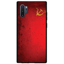 DistinctInk® Hard Plastic Snap-On Case for Apple iPhone or Samsung Galaxy - USSR Soviet Flag Old