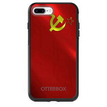 DistinctInk™ OtterBox Symmetry Series Case for Apple iPhone / Samsung Galaxy / Google Pixel - USSR Soviet Flag Waving